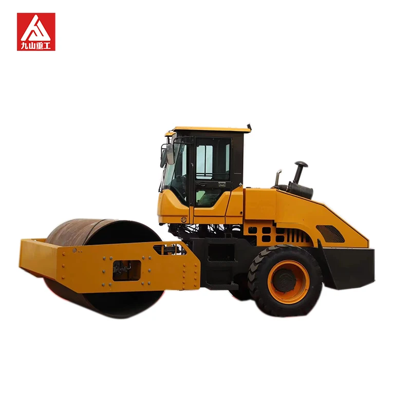 10 т грунтовый гравийный гидравлический однобарабанный Вибрационный уплотнительный 10-тонный дорожный