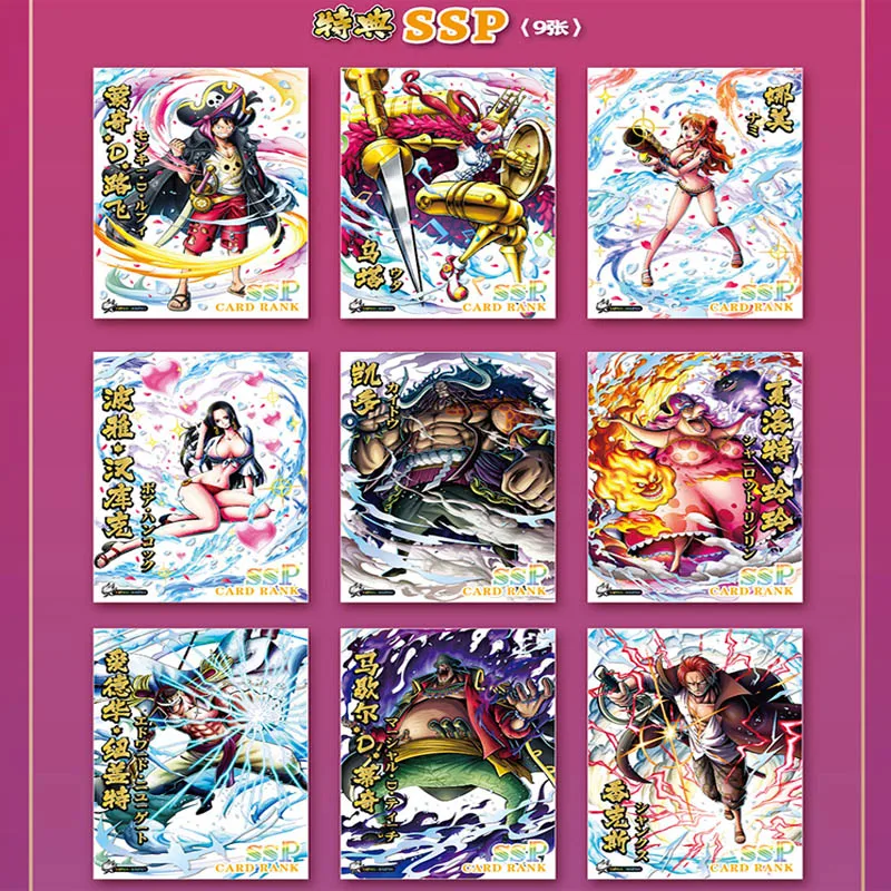 Коллекционные карты Tcg One Piece коробка редкий Луффи LP SSP SP LR UR SSR аниме настольная игра Настольная игрушка для детей и взрослых