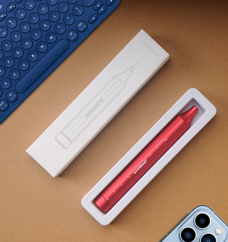 Embedded aluminum alloy multi-function screwdriver Press type Muliti-purpose magnetic 10-in-1 precision screwdriver set