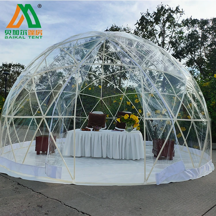 Outdoor Waterproof Garden Igloo Dome Glamping Tent for Winter