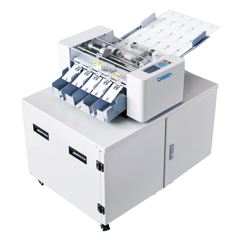 Automatic Business Card Printer and Cutter Edge Die-cutting Machine. A3 Heavy Duty Automatically Pvc duplo