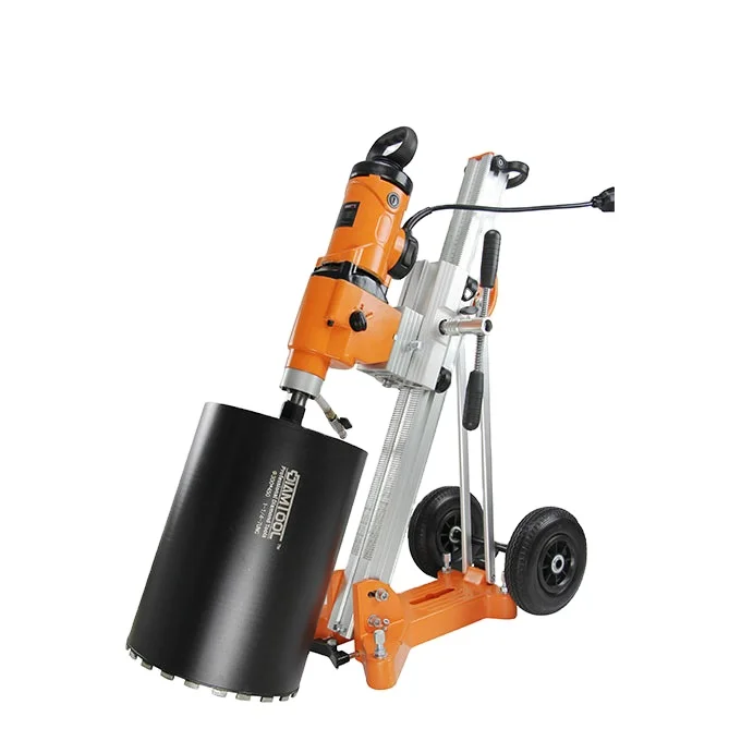 Top Seller High Efficiency DLF-33 1-1/4-7 Spindle Drill Rig Machine Power Tool Accessories Max 400mm Drilling Rig Core Bit Drill