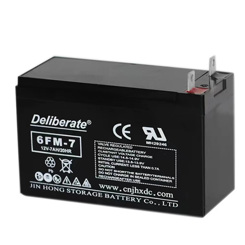 12v7AH Solar energy Energy storage battery portable energy storage battery For lighting