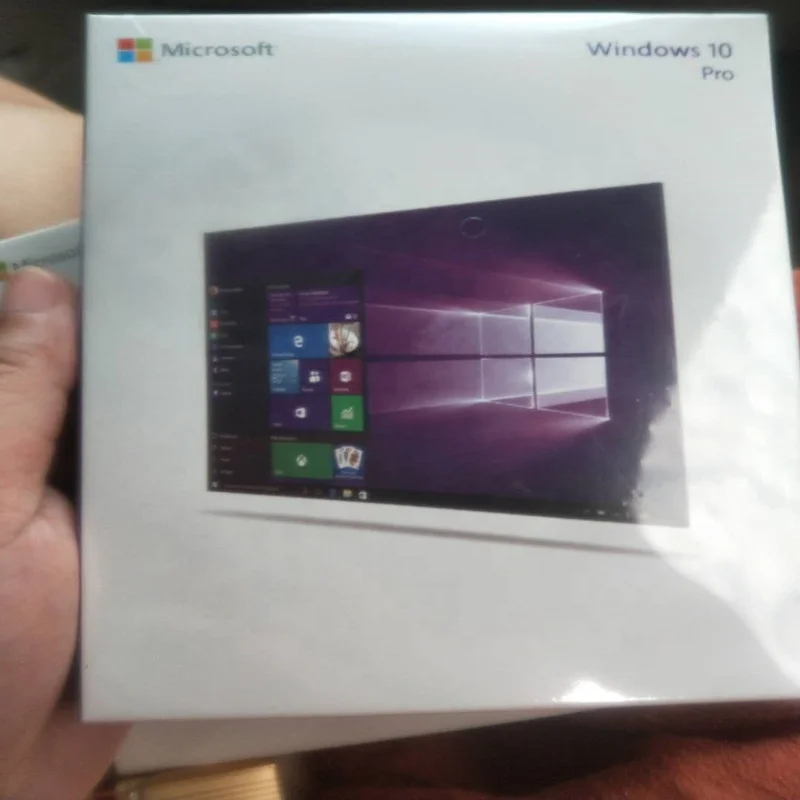  Лидер продаж Microsoft Windows 10 pro Розничная коробка лицензионный ключ для онлайн активации с USB