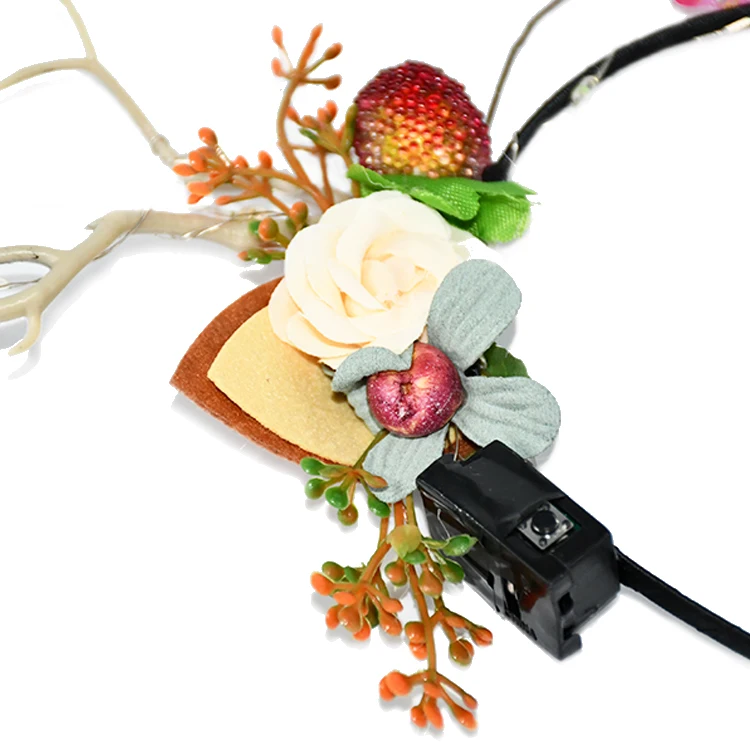 Christmas Headbands Reindeer Antlers Hair Hoops Cute Xmas Hair Band Headdress Hair Accessories for Christmas Party Costume