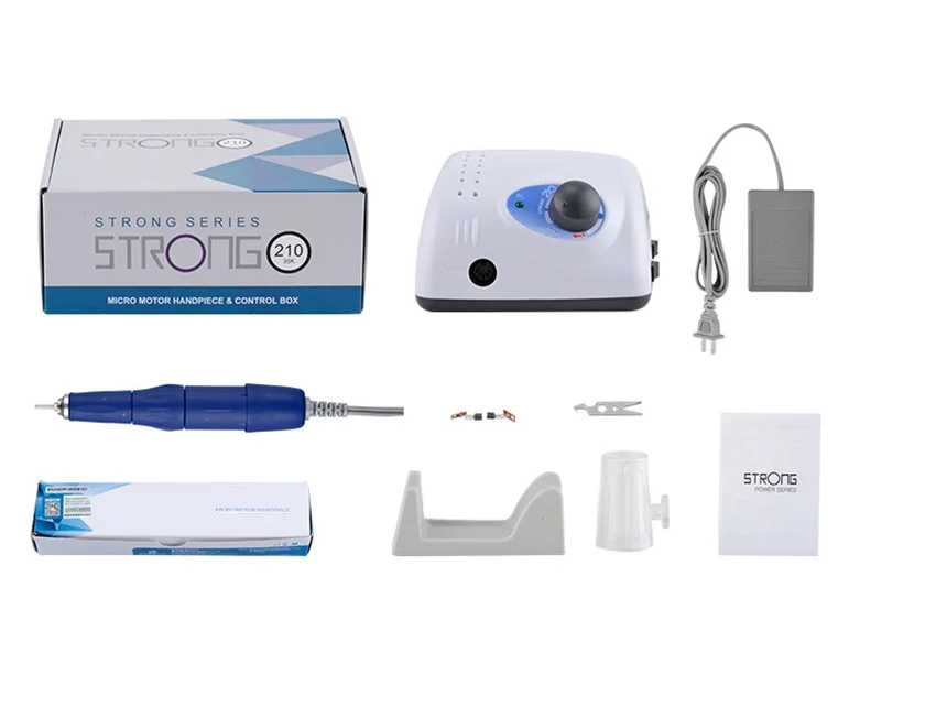 Manufacturer direct sales Portable Electric Micromotor Dental Laboratory Micro Motors 35K RPM Drilling Machine