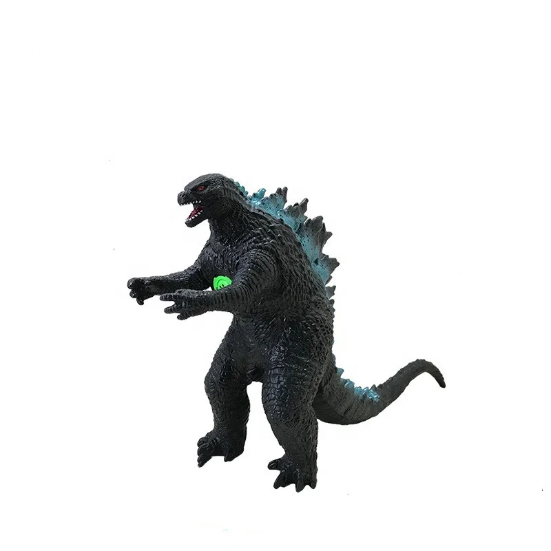 Популярная модель анимационного животного Godzilla на батарейках Amazon, игрушка со звуками для детей