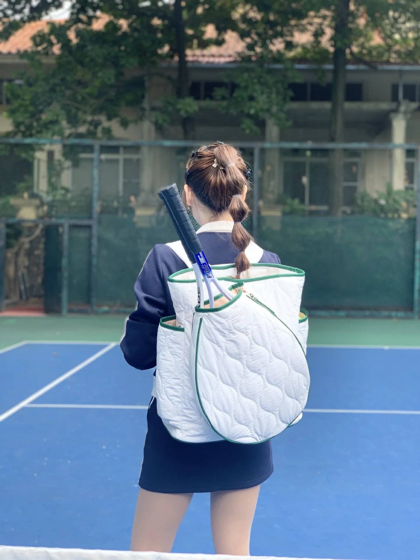 Orbia Sports Multi Color Waterproof Racquet Bags Lightweight Puffer Pickleball Tennis Tote Quilted Racket Bag for Outdoor Sports