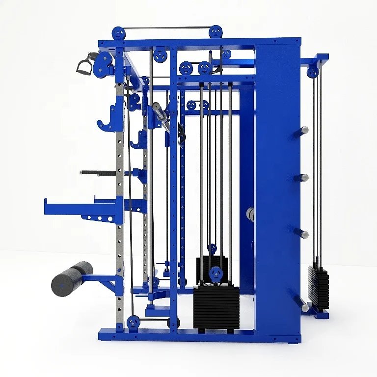 5 in 1 multifunction machine smith/squat/cable crossover /pull down/low downmachine