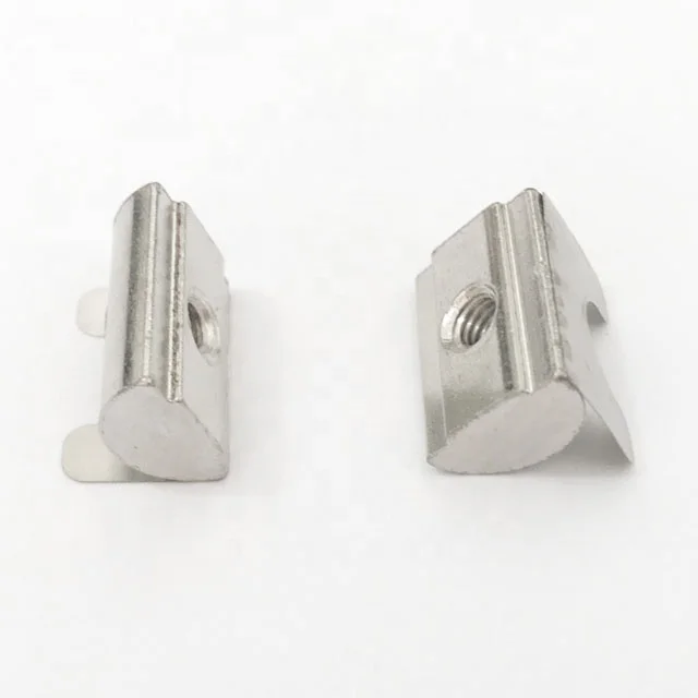 45 серия рулонная Т-образная гайка с пружинными листовыми самовыравнивающимися T-образными гайками