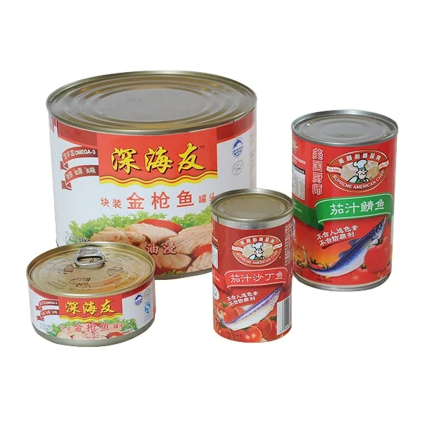 Canned Fish High Quality Canned Tuna Sardine Mackerel Factory