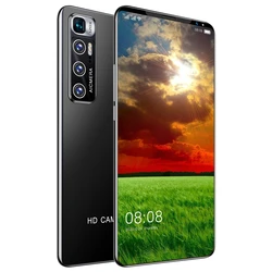Xaiomi m10 plus 2021 factory direct sale 6.1inch 8GB + 512GB full screen Mobile smart phone