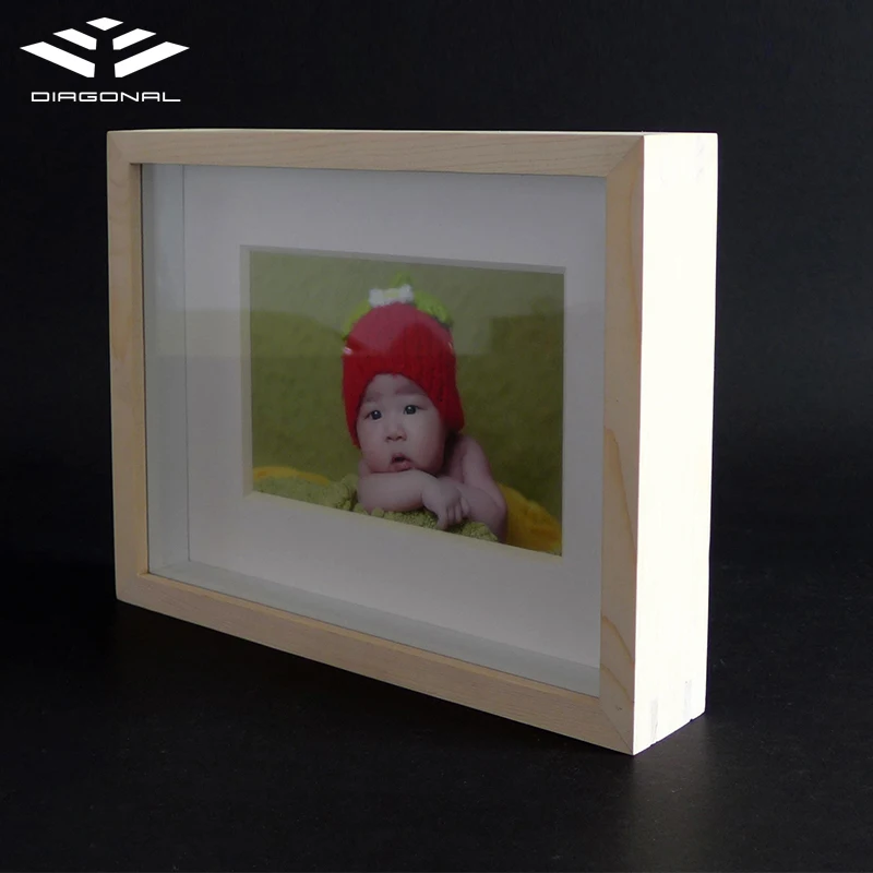 
 Оптовая продажа акриловый лист Детские фотографии настольный 3d shadow box фоторамки  