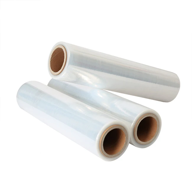 China Hot Sell 80 Gauge Big Roll Stretch Film For Pallet Wrap Film