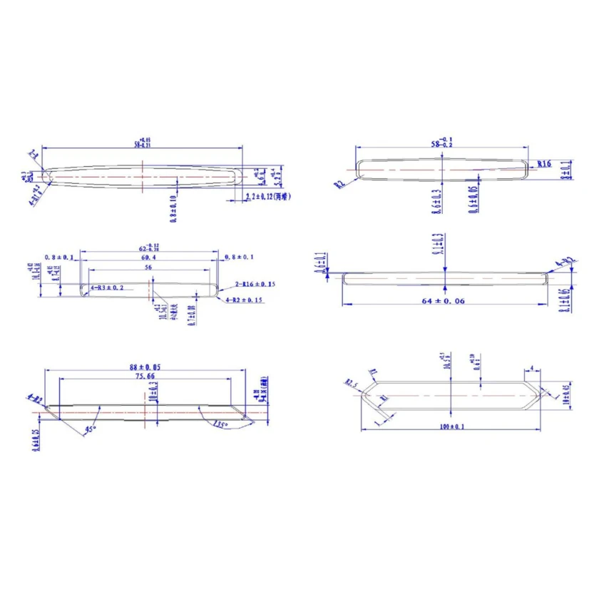 Aluminum Radiator Tube For Automotive Radiator or Oil Cooler
