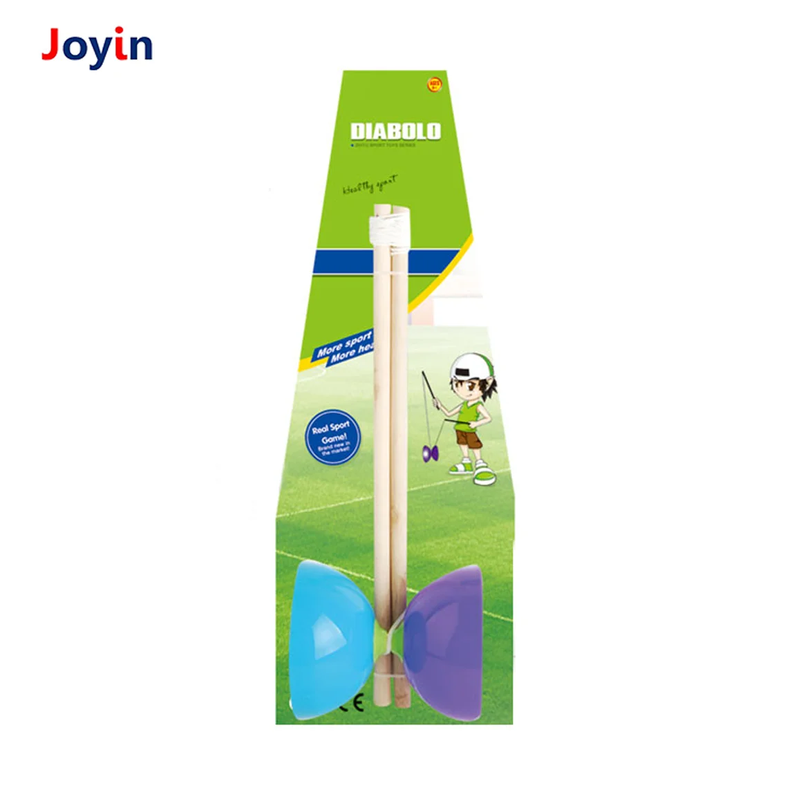 Chinese Yoyo Diabolo Toy with Sticks & String Kids Yoyo Diabolo juggling Suppliers