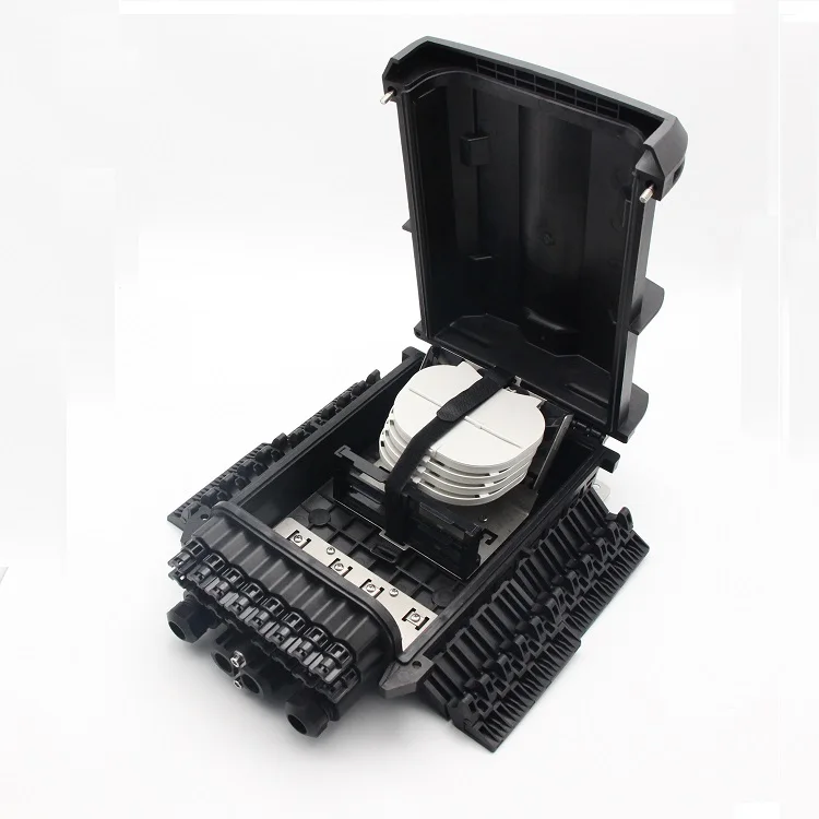 Фабрика питания fibra optica корпус волокно подземный 24 core оптоволоконного распределительная коробка