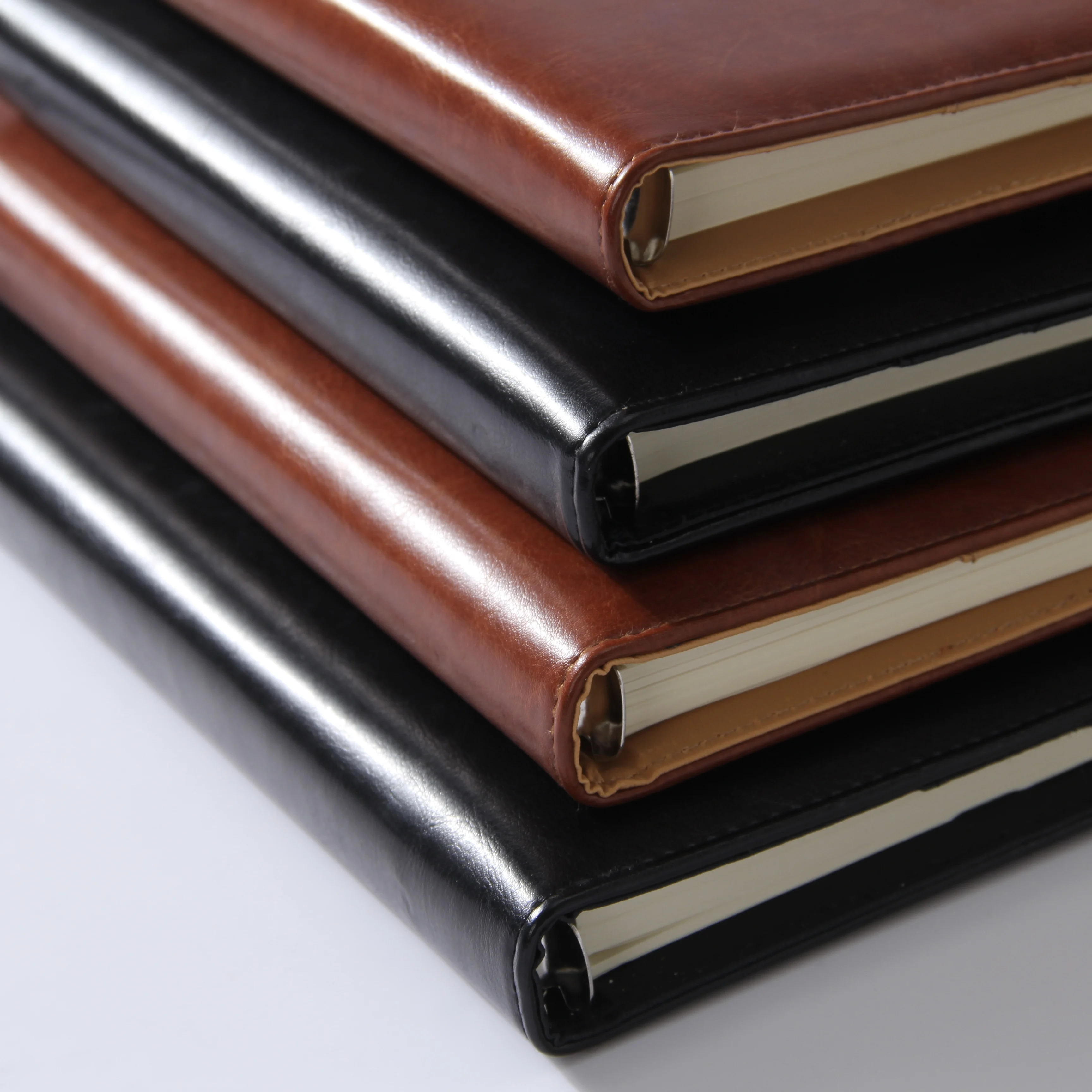 A5 B5  Loose leaf refillable notebook diary custom logo planner journal