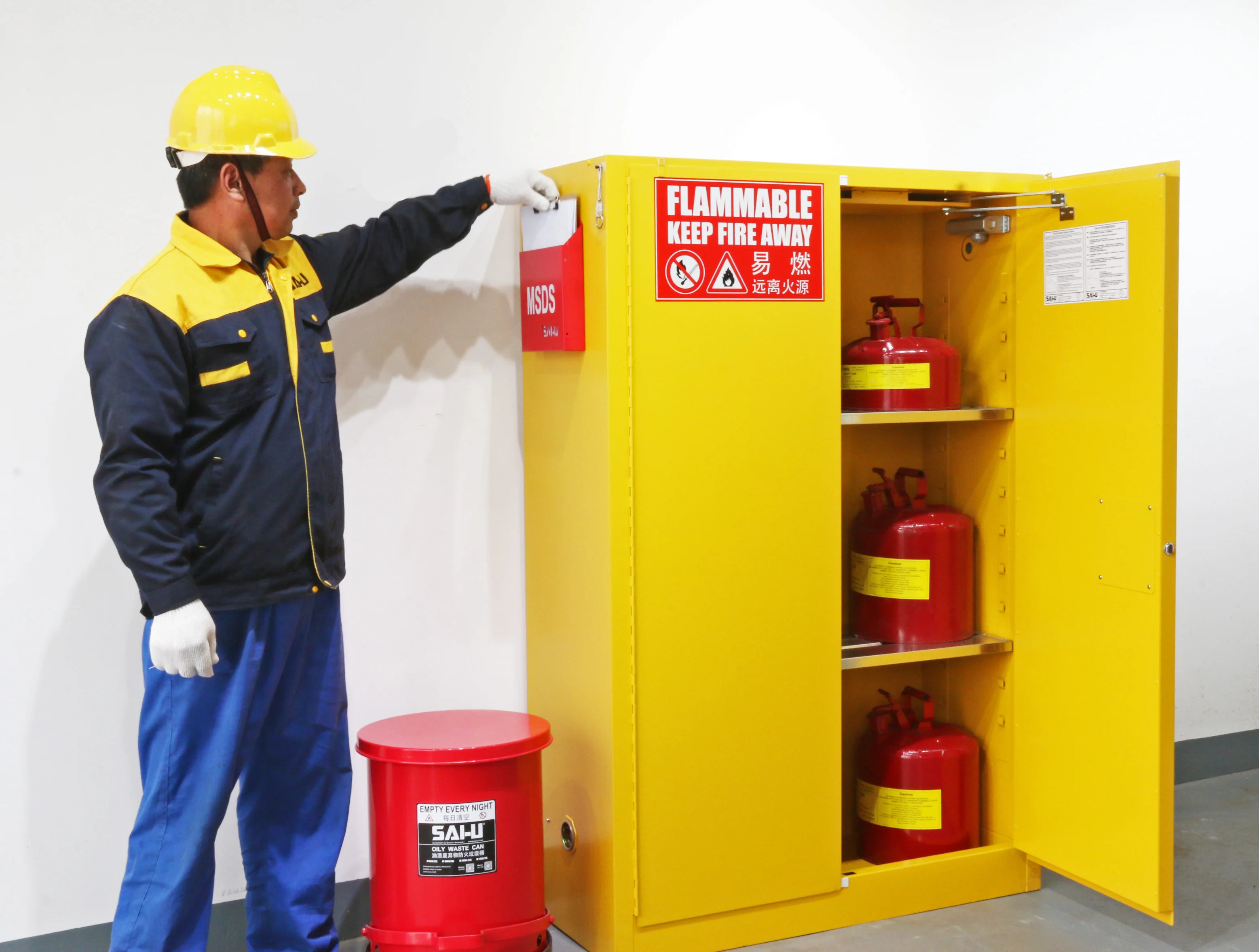 SAI-U chemistry lab cabinet laboratory hospital furniture safety storage cabinet