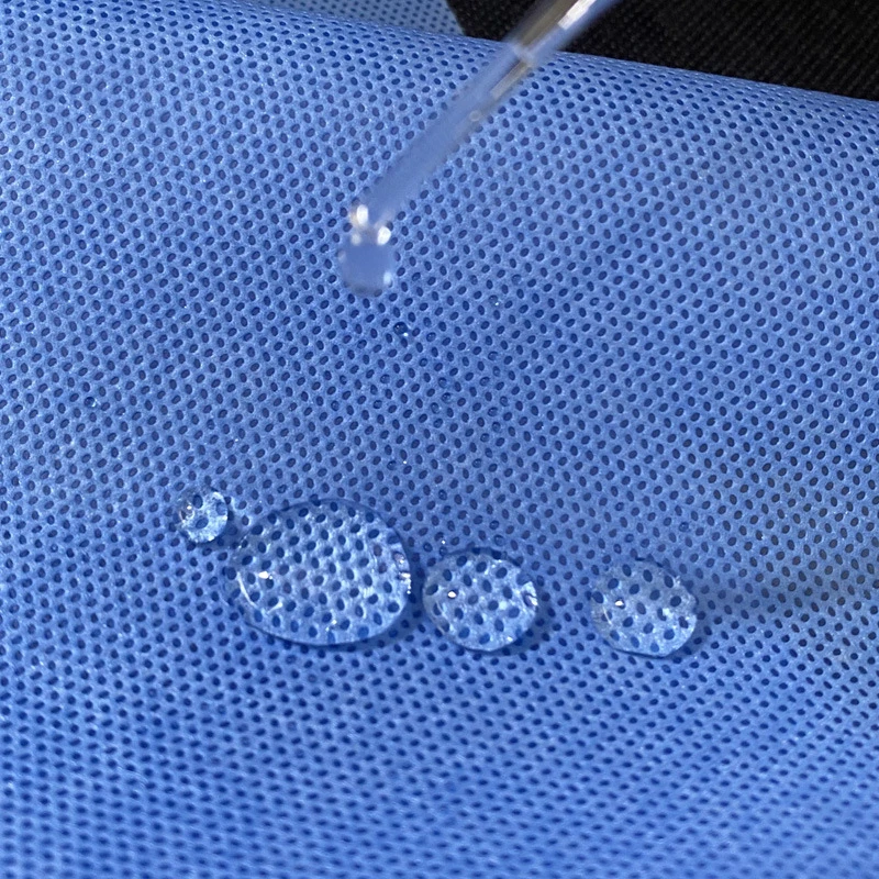 Water proof 100% polypropylene medical cloth surgical gowns sms smms smmms nonwoven fabric