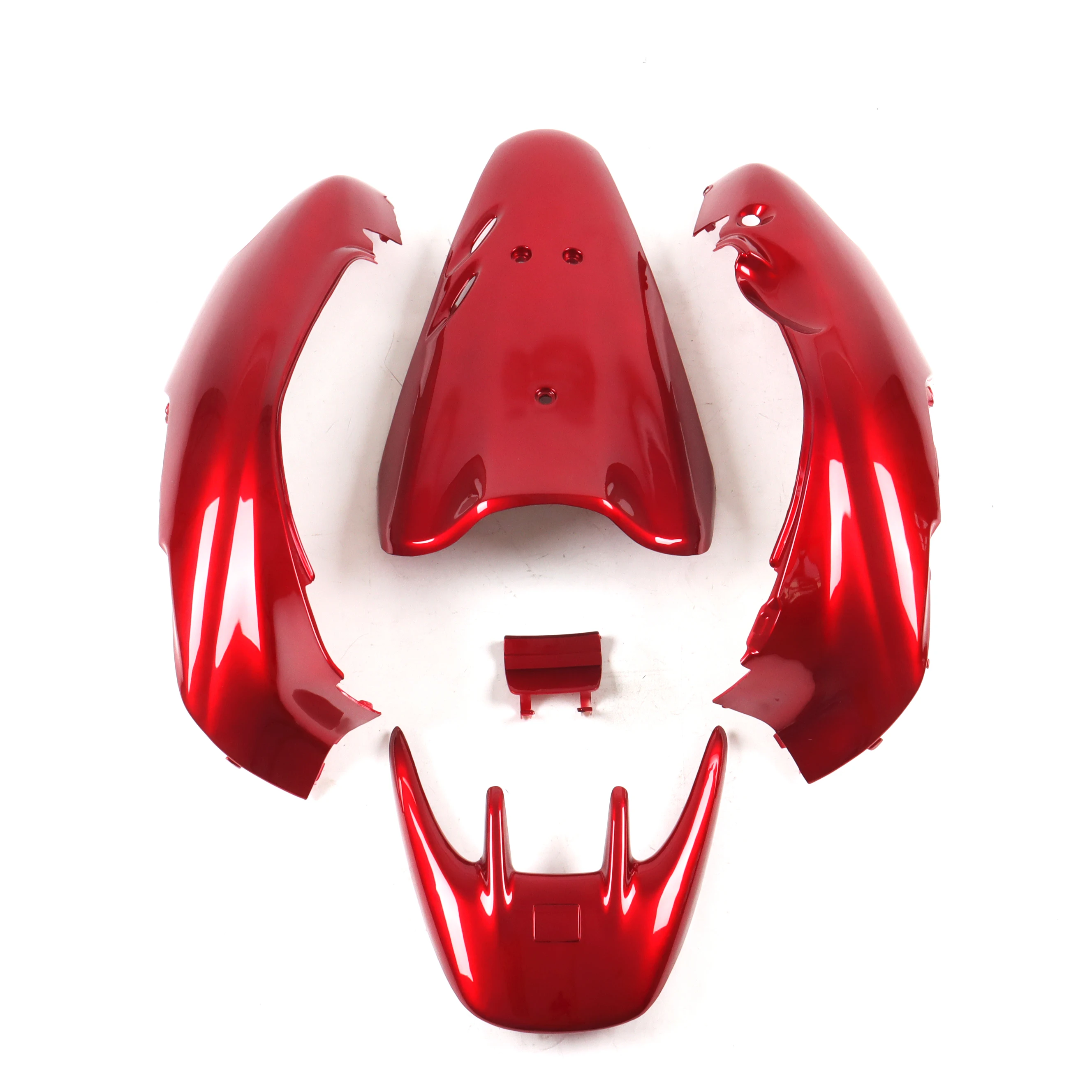 New Arrive Red Customizable Windproof 5pcs Set Fit For DIO ZX AF 35 Motorcycle Out Cowl