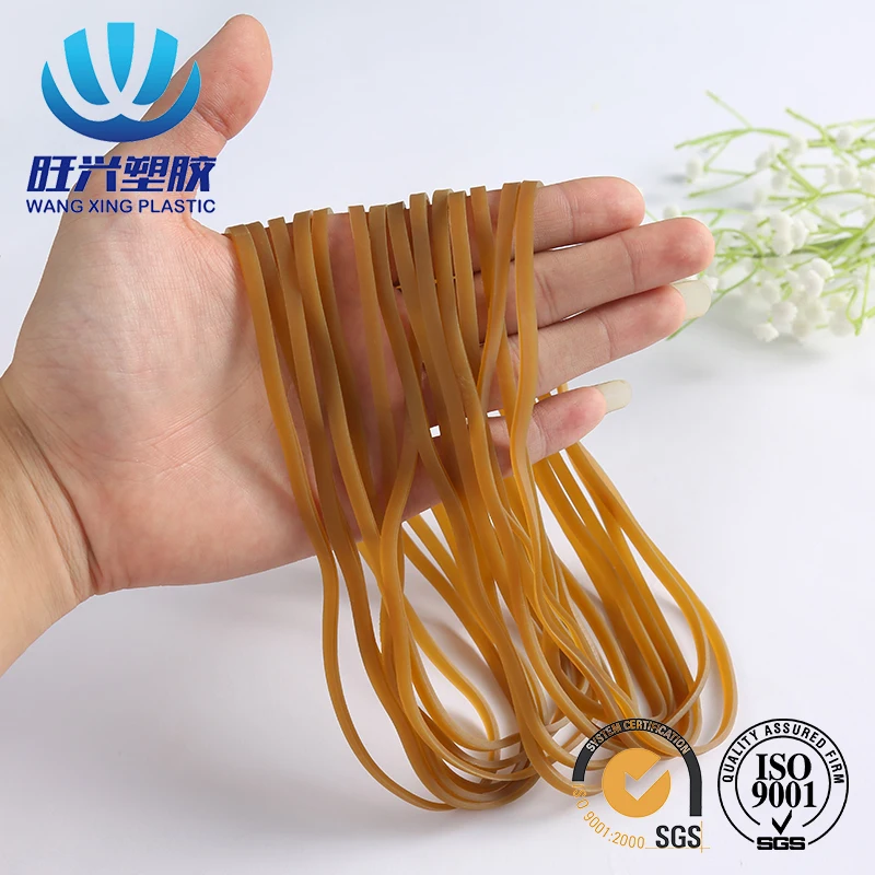 Wide rubber band natural high elastic durable rubber bands