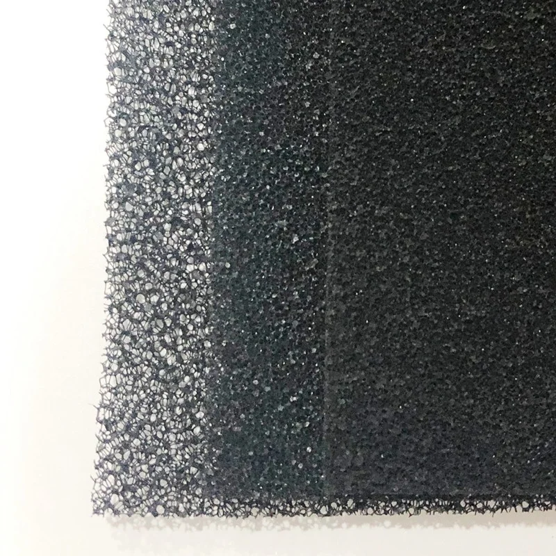 Activated Carbon Sponge Filter Odor Absorbing Carbon Filter Material