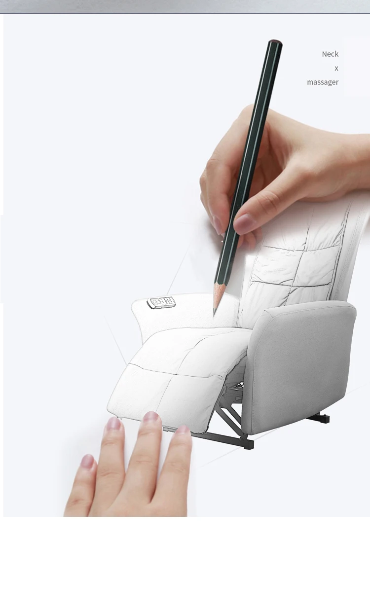 Home leisure usb charging electric recline airbag massage chair electric massage sofa