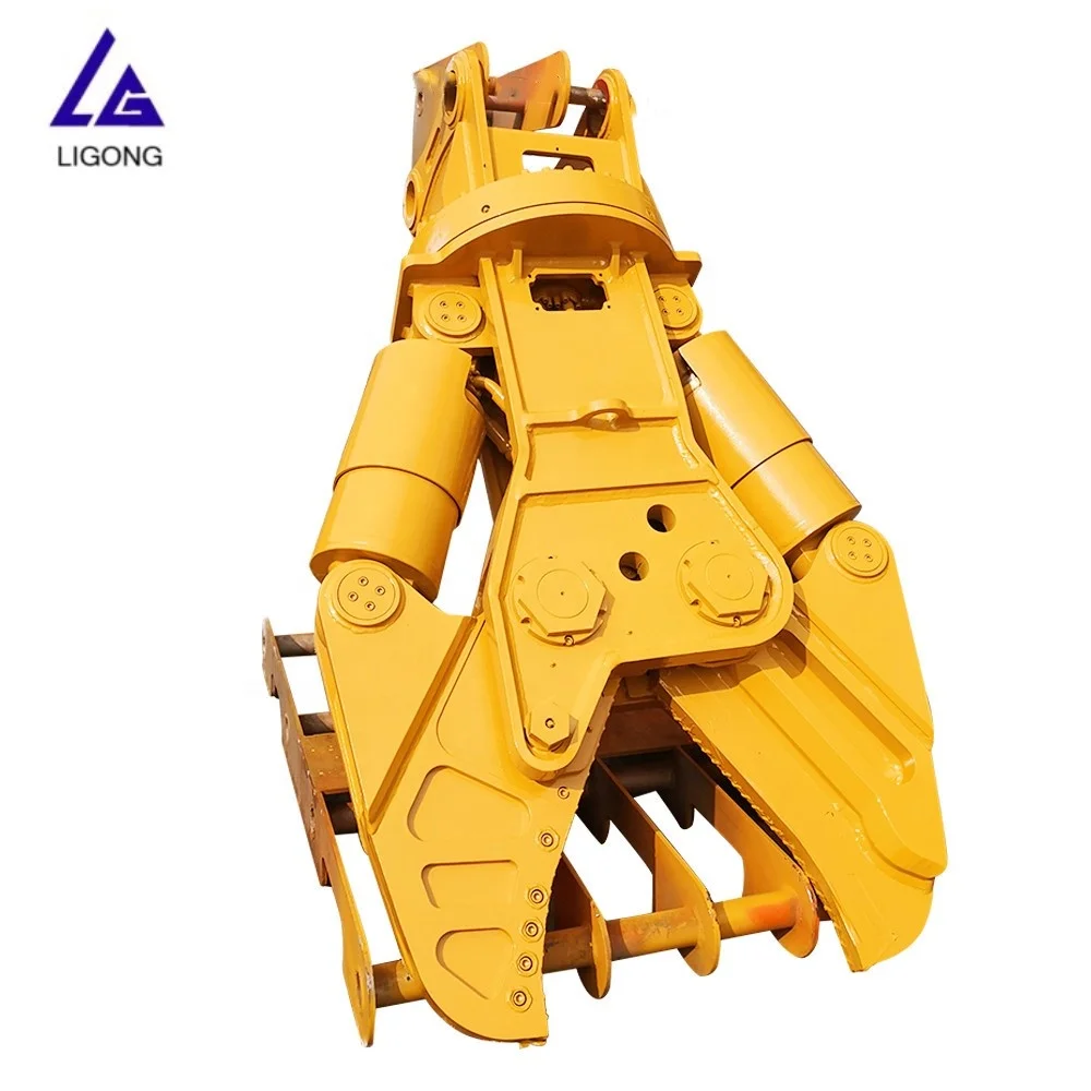cutting concrete iron dh300 excavator used hydraulic shearing machine, demolition shear, hydraulic pulverizer