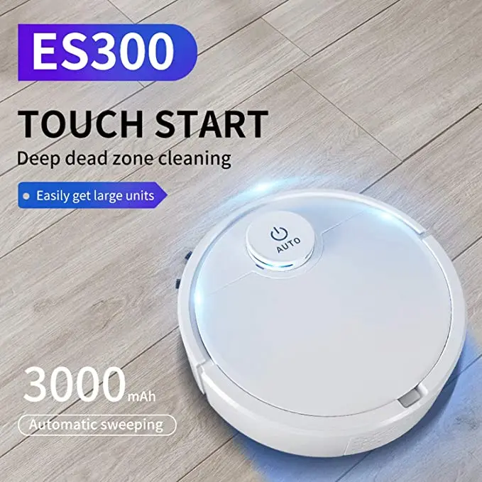 IGRLACE House Cleaning Automatic Smart Floor Sweeper Cleaners ES300 Robot Vacuums