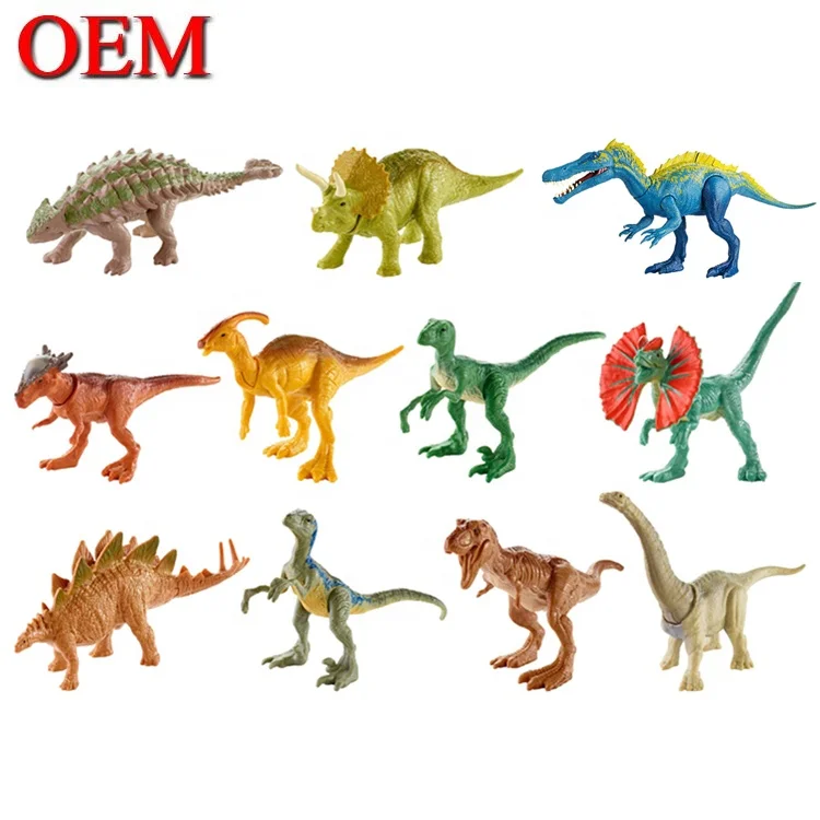 Custom figure toy manufacturer oem Super Cool Dinosaur Play Figure 3D Model Toy vinyl toy custom