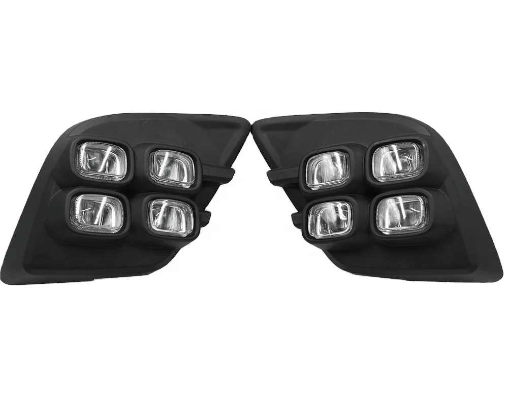 2 шт. для Toyota Hilux Revo Vigo 2015 2016 2017 LED DRL дневные ходовые огни Дневные Противотуманные фары украшение сигнальная
