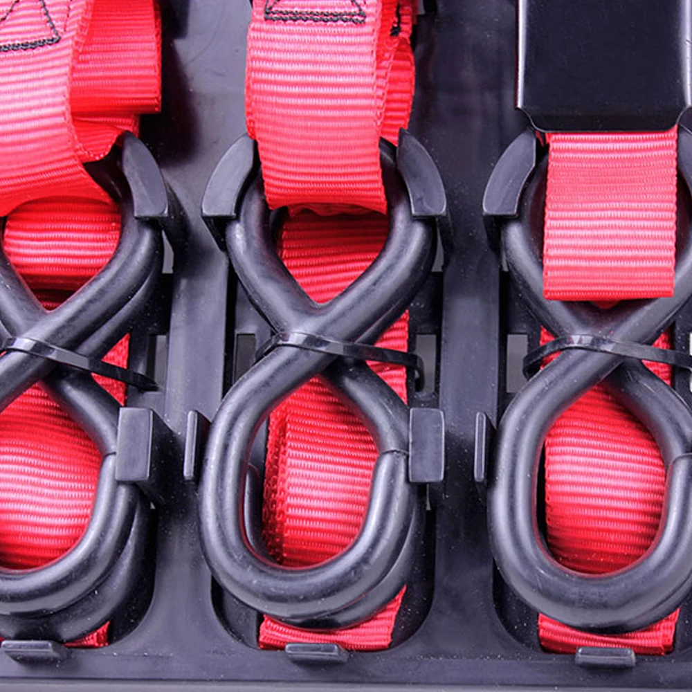 2.5*500cm Lashing Belt Ratchet Tie Down Straps with Coated S Hook Motorcycle Straps Tie Downs