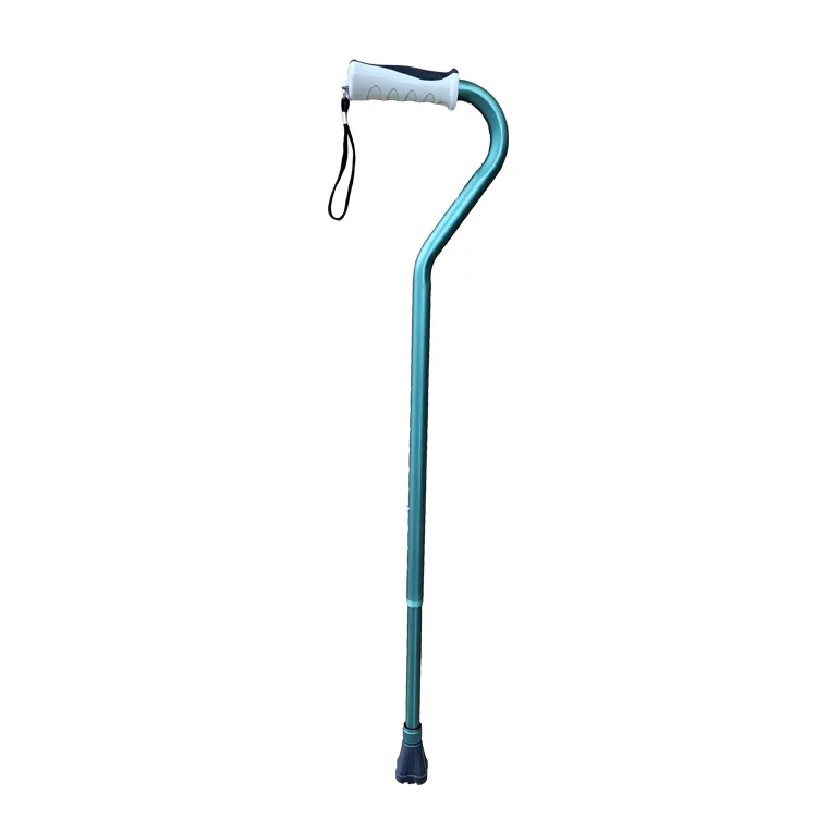 CA238 Lightweight Comfortable Extra Stability Base 2 Handle Mobility Aid Walking Cane Adjustable Cane With Handle for Men Women