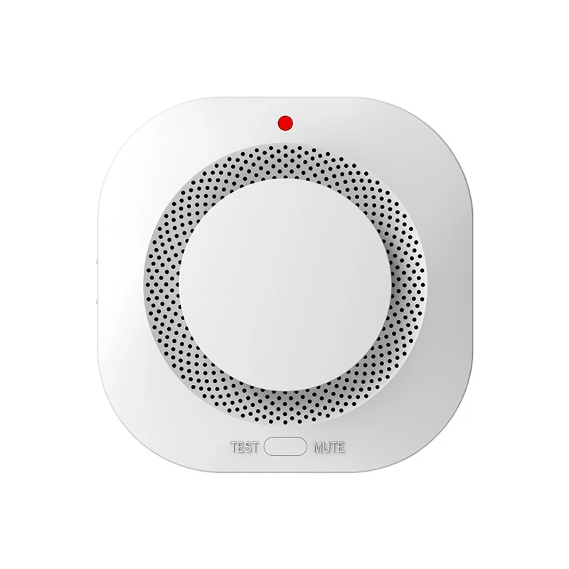 
Wireless Smoke Detector Alarm High Sensitivity Battery Detector APP Control for Fire Alarm System 