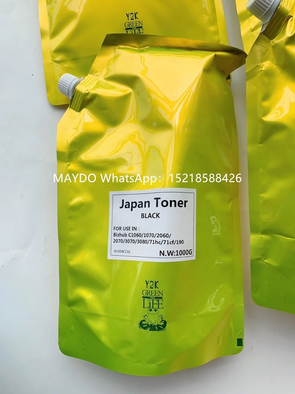 Japan toner powder Konica Minolta bizhub C1060 C1070  C2060 C3070 C3080