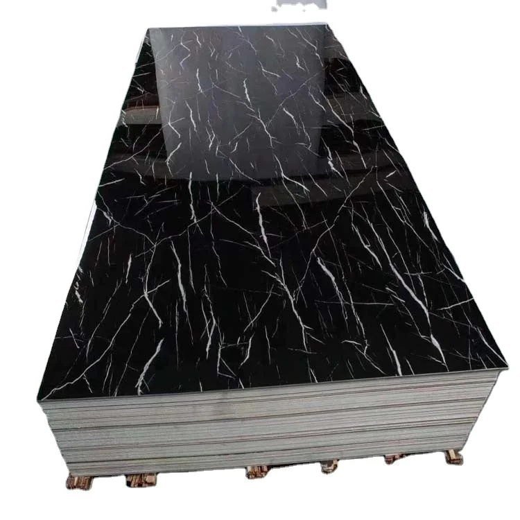 Colorful laminated melamine high glossy UV  MDF board with multiple thickness