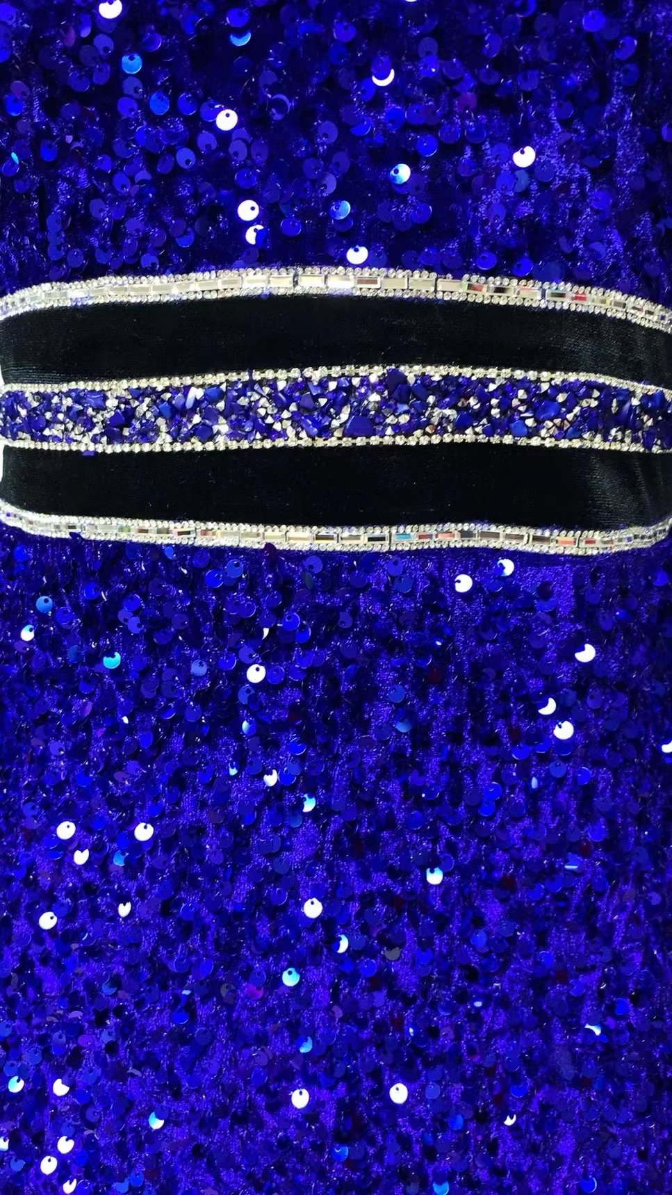 Top Quality Long Sleeve Celebrity Evening Shining Sequins Bodycon Party Dress