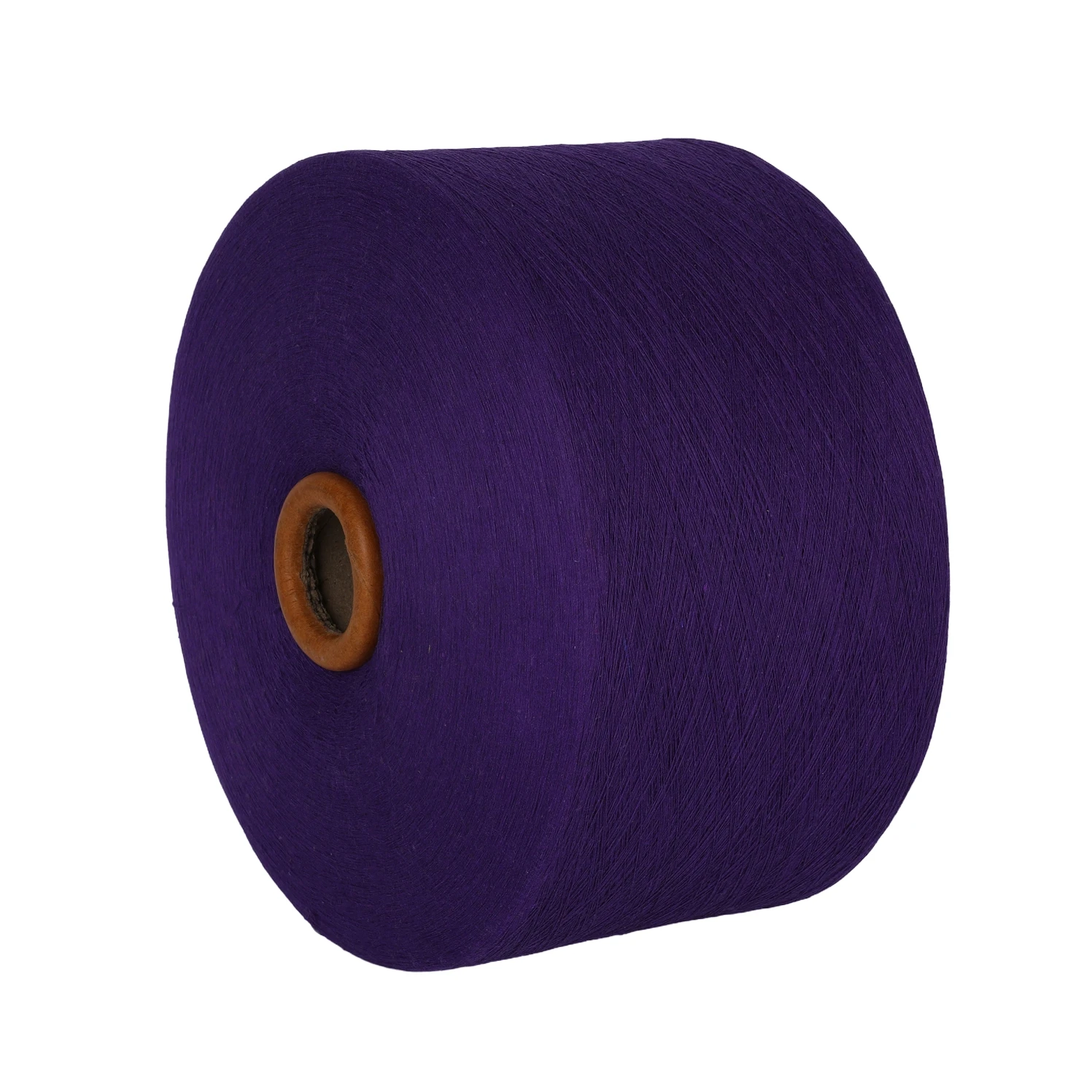 Factory Direct Multicolor Recycled Sewing Cotton Blended Yarn Dope Dyed Recycle 50% Cotton 50% Polyester Blends Yarn