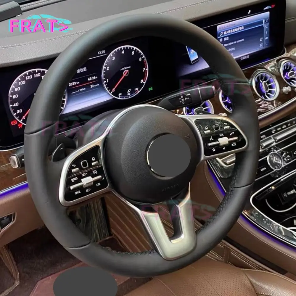 Автомобильные аксессуары рулевое колесо подходит для Mercedes Benz W167 W204 W205 W211 W213 W222 Amg Gt G класс на заказ кожаное рулевое колесо