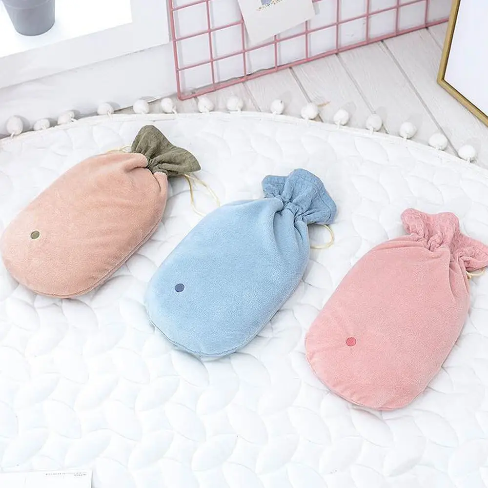 Lovely Rechargeable Mini Silicone Hot Water Bag Self Heating Hot Compress Water Bag Bottle