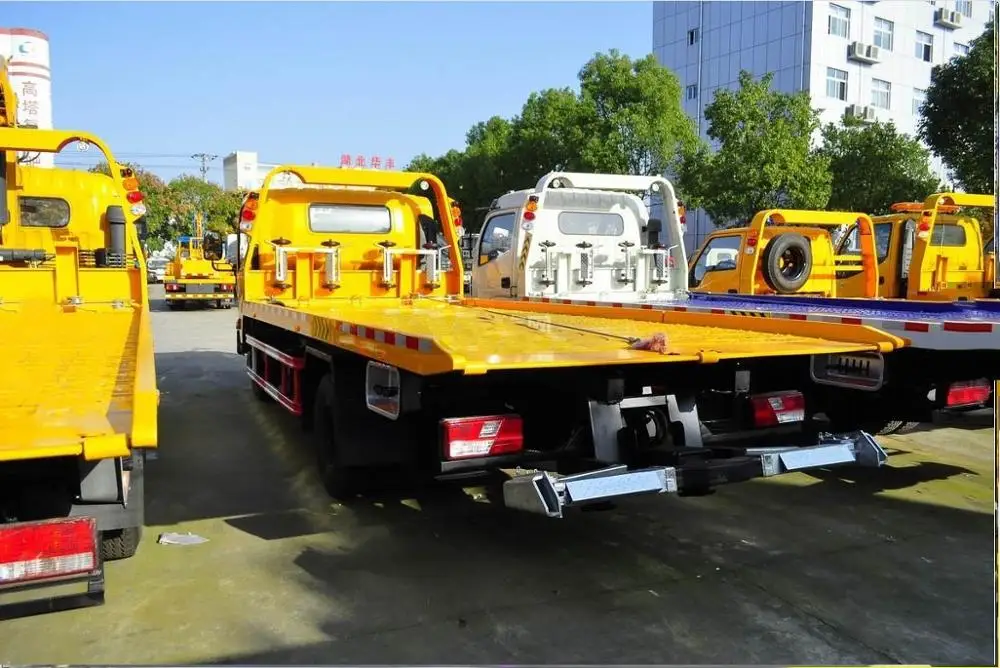 4x2 JMC 8ton flatbed wrecker bed for sale in dubai