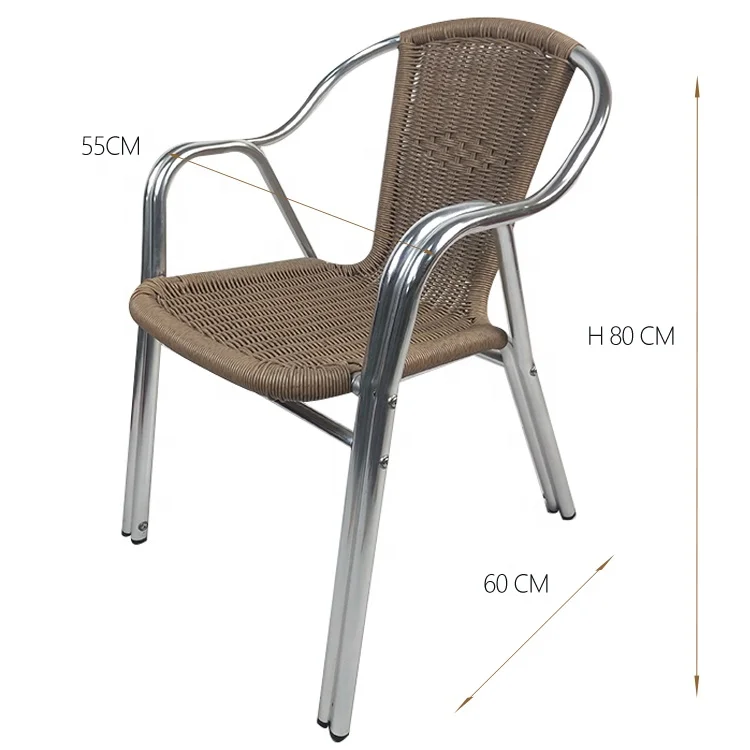 Promotions Rocking Rattan Wicker Stackable Outdoor Chair