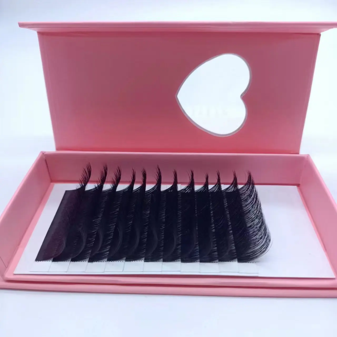 Special Flare Lash Russian Volume Eyelash Extension 0.05mm 0.07mm Cilia Silk Individual Lash Trays Wholesale Extension