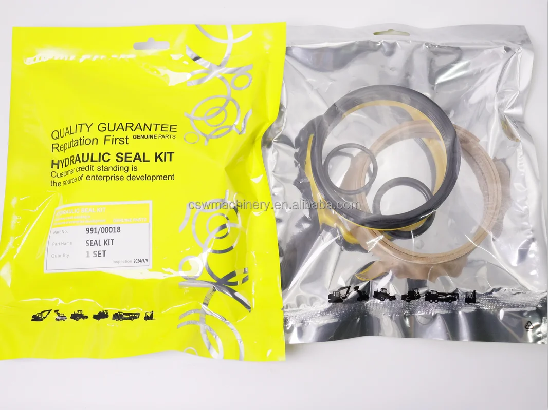991/00095 Excavator Hydraulic Cylinder Seal Kits for JCB Boom Arm Lift Bucket Cylinder Ram Excavator Backhoe Loader Spare Parts