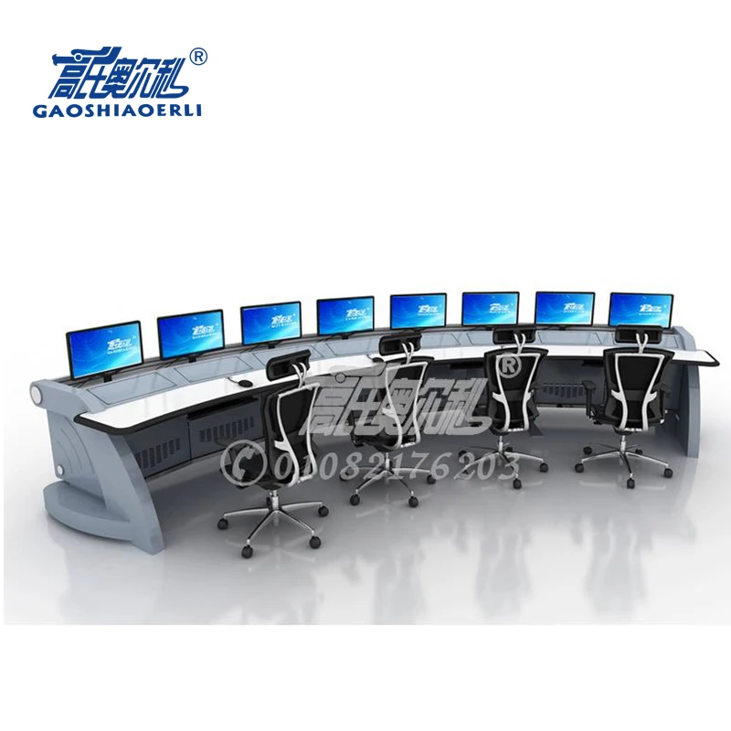 
Intelligent Control Room Furniture Modern monitoring console 