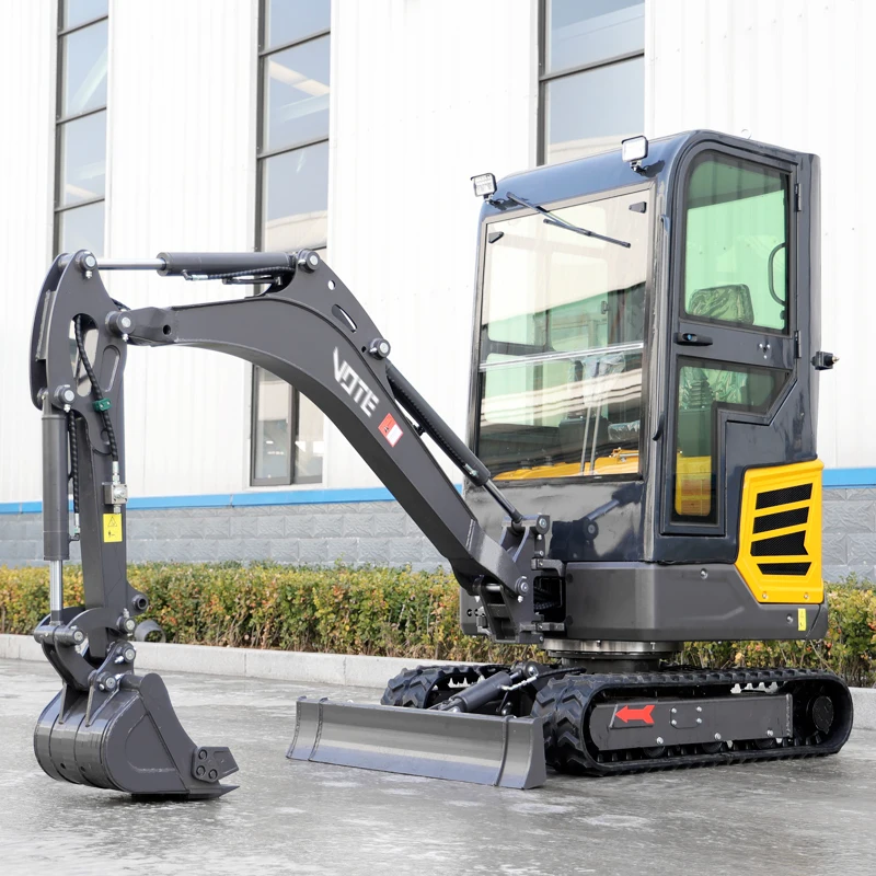 EPA/EURO Small Excavator mini Kubota Engine 1 ton 2 tons 3 tons Agricultural Orchard Multi functional Engineering Machine
