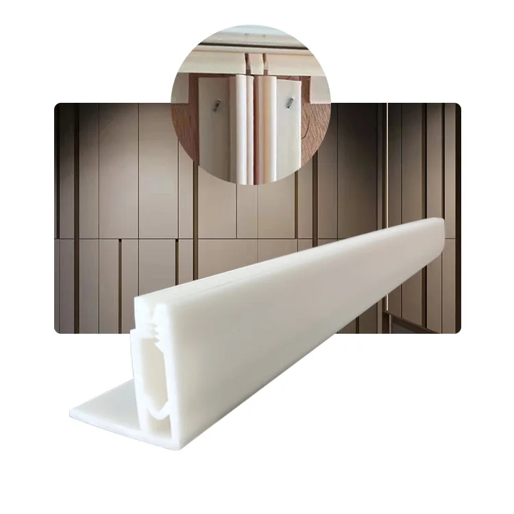 Soundproof mounting system straight side walling profile acoustic stretch wall fabric gripper pvc fabric track for cinema