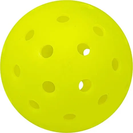 Low Price High Quality Design PE TPU LDPE Material 40 holes Outdoor Pickleball Balls USAPA