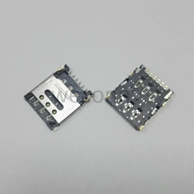  Держатель Sim-карты 7pin 1 4 H откидной тип nano sim-карта